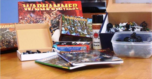Se vende pack de [Warhammer], pudiéndose negociar precio y componentes ;)