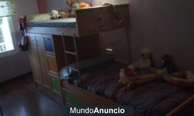 vendo dormitorio modelo tren