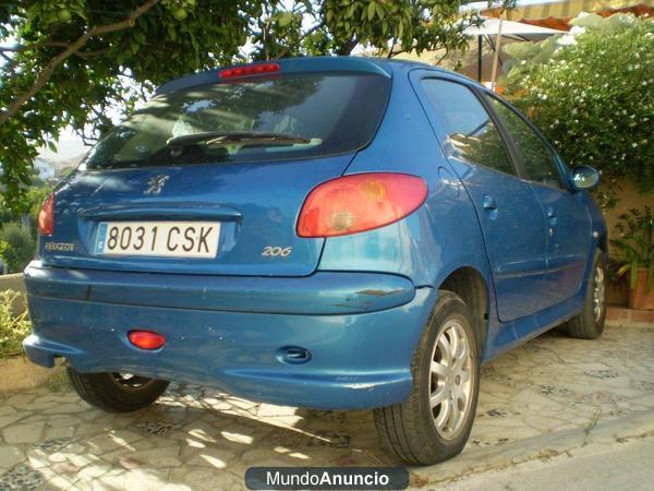 Vendo PEUGEOT 206 X-LINE