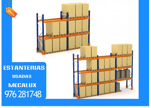 Estanterías para Palets, Estanterias Industrial Tel: 976 281748