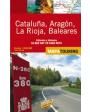 Mapa de carreteras 1:340.000 - Cataluña, Aragón, La Rioja y Baleares (desplegable)