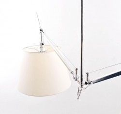 Artemide Tolomeo suspensión - Difusor pergamino ø32cm - iLamparas.com