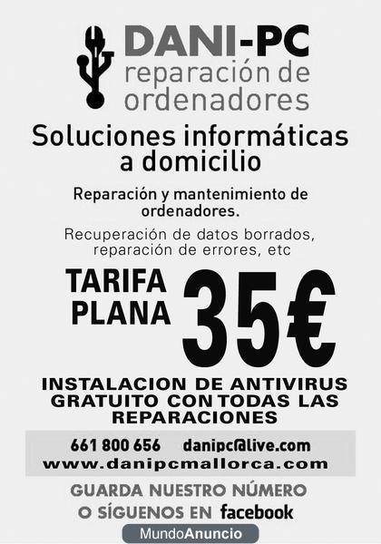 reparacion de ordenadores a domicilio