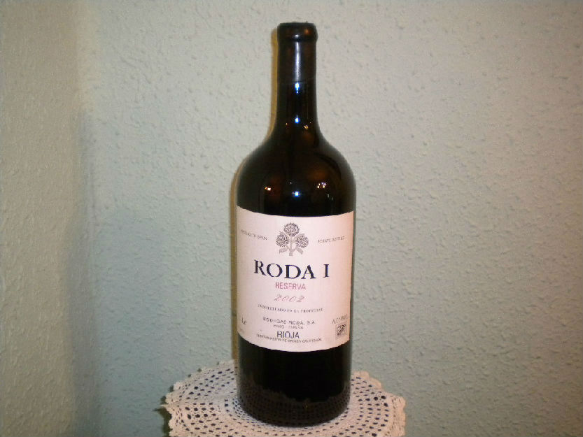 Botellón muestra RODA I Rioja