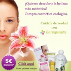 5 euros de descuento en tu primera compra.Descubre la cosmetica ecologica de Citrusparadis - mejor precio | unprecio.es