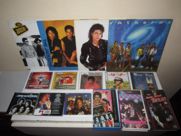 lote coleccion de michael jackson rarezas