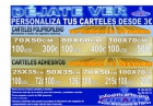 Oferta carteles - mejor precio | unprecio.es