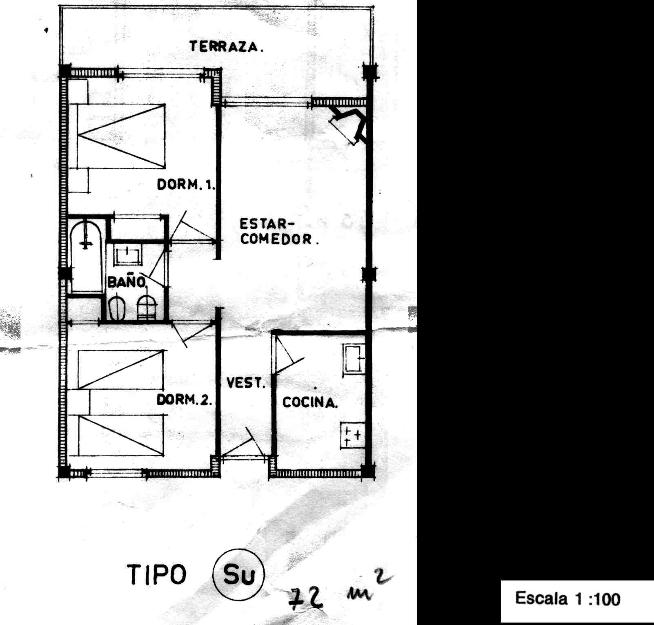 Piso 75m a 45 min Madrid