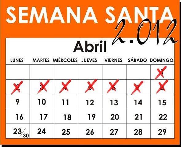 Sillas Semana Santa 2012