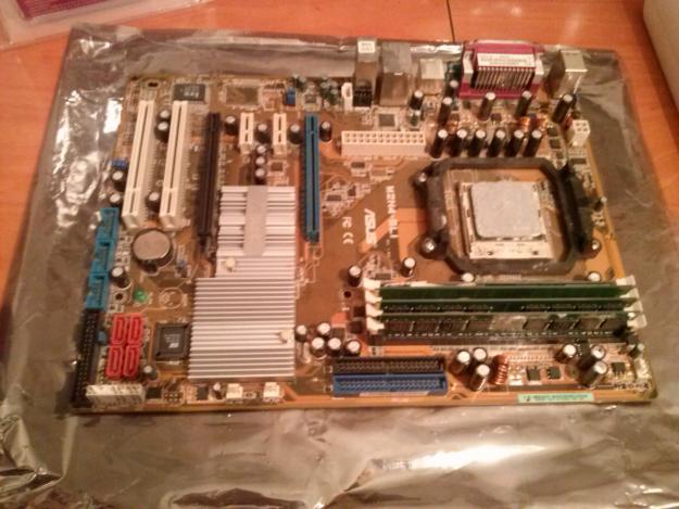 Placa m2n4 + procesador amd athlon x2 doble núcleo + monitor lg flatron 1960 tq + Otros