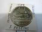vendo moneda de 5 pesetas de plata año 1869 - mejor precio | unprecio.es