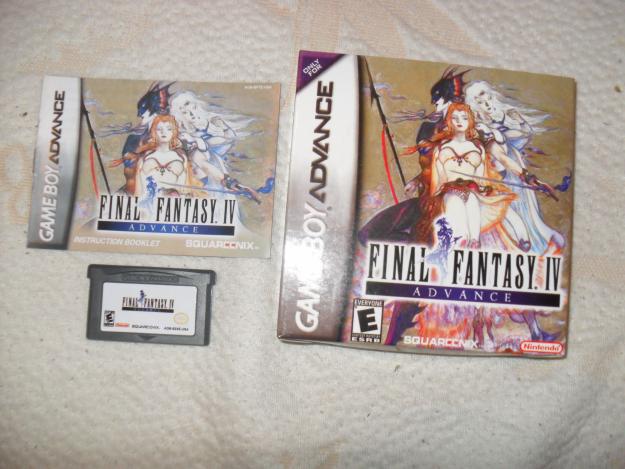 Gameboy Advance Final Fantasy IV Advance