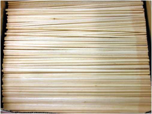 PALILLOS DE MADERA PARA ALGODON DE AZUCAR