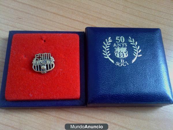 PIN 50 AÑOS DE SOCIO FC BARCELONA