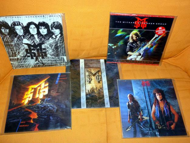 Michael Schenker 5 vinilos