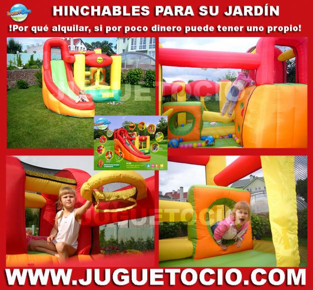 CASTILLOS HINCHABLES INFANTILES INTERIOR Y EXTERIOR DE SU HOGAR