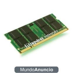 Kingston - Memoria - 4 Gb : 2 X 2 Gb - So Dimm De 200 Espigas - Ddr2 - 800 Mhz / Pc2-6400 - Sin Memoria Intermedia - No