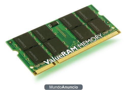 Kingston - Memoria RAM 2 GB DDR2 (PC2-5300, CL5)