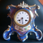 Reloj de porcelana siglo xviii con sonería - mejor precio | unprecio.es