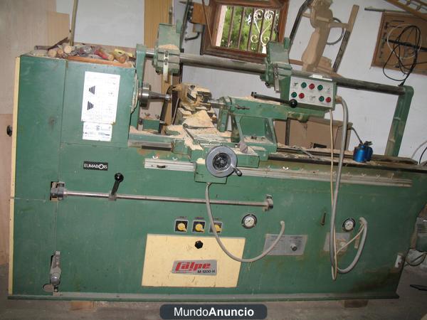 TORNO MADERA COPIADOR AUTOMÁTICO Calpe 1200