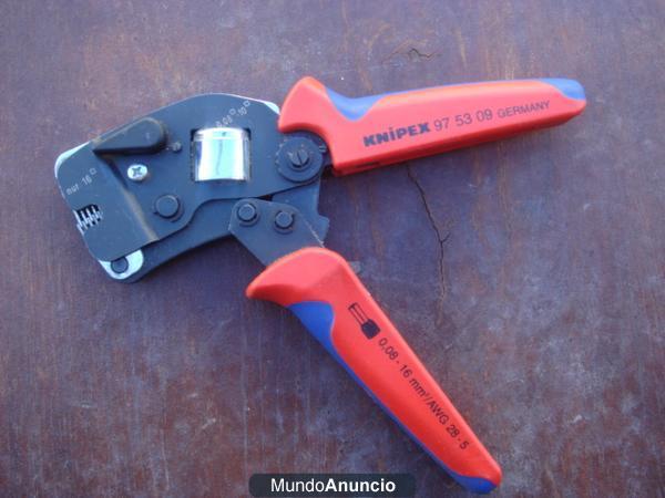 alicates profesionales KNIPEX  para entallar punteras