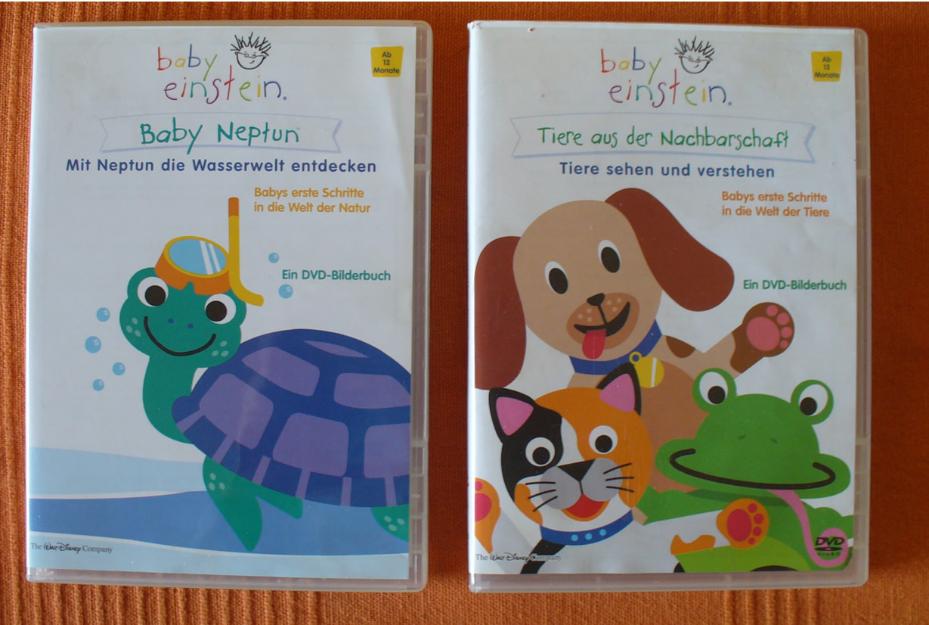 DVDs Baby Einstein alemán – inglés