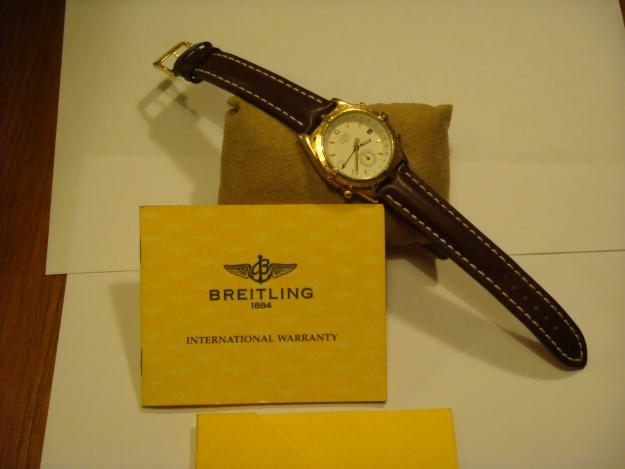 Gran choyo reloj breitling de oro