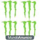 kit de pegatina garra monster energy