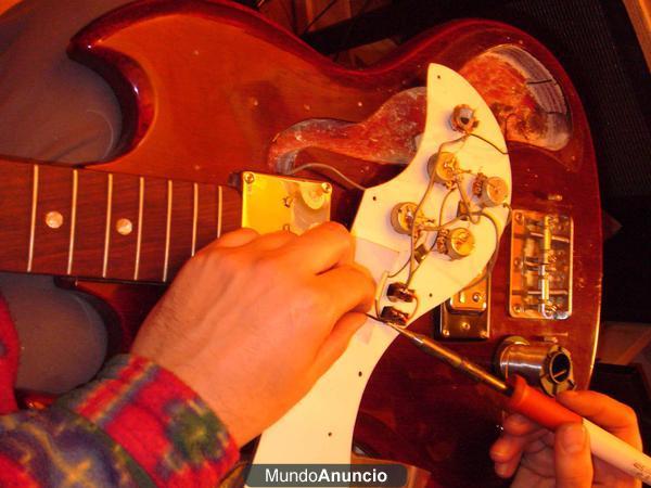Reparación de guitarras (Donostia) Luthier