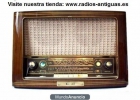 RADIO ANTIGUA SABA DE 1955. TIENDA DE RADIOS ANTIGUAS. RADIOS REPARADAS Y GARANTIZADAS - mejor precio | unprecio.es