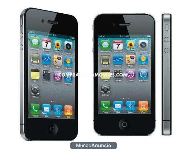 IPHONE 4 S LIBRE COLOR NEGRO