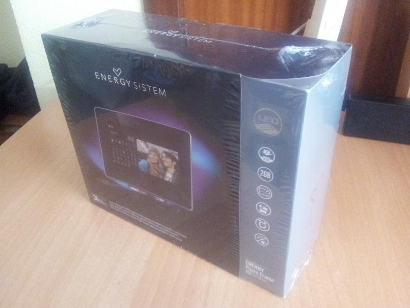 Marco digital energy system photo frame 850 soft black nuevo