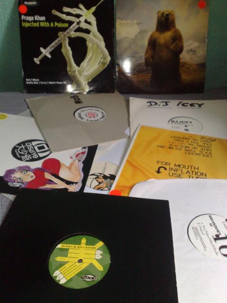 122 VINILOS BREAK BEAT,ACAPELLA,NU SKOOL,AMERICANO +REGALO MALETIN DE CARRO