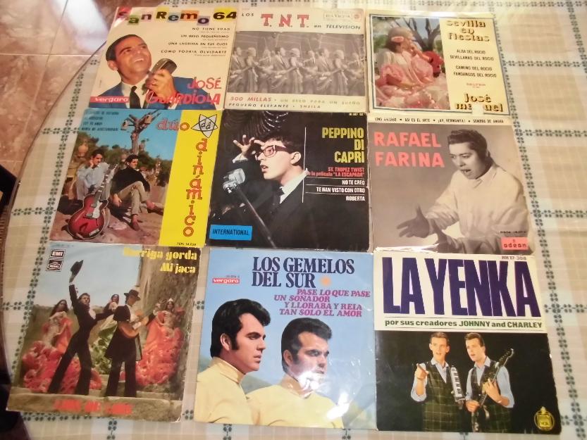 Discos de vinilo antiguos