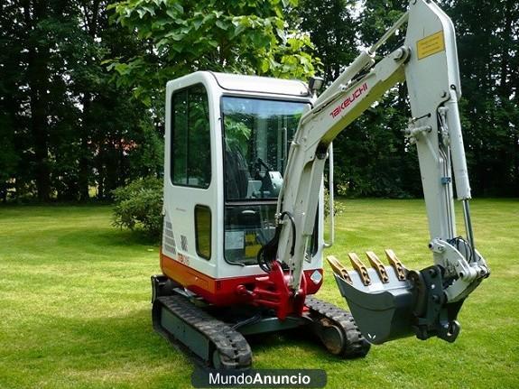 EXCAVADORA Takeuchi TB016 2007