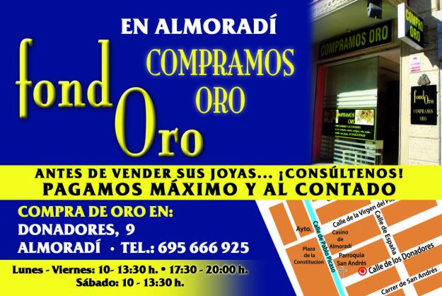 COMPRO ORO ALMORADÍ