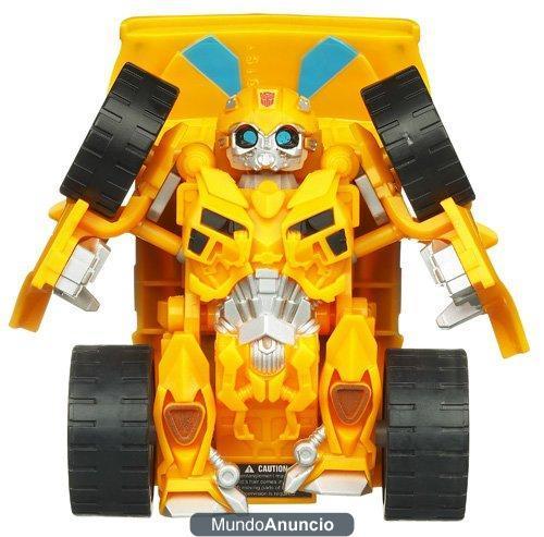 Hasbro Transformers Dark of the Moon Go bots Bumblebee - Coche de juguete de retrofricción convertible en robot