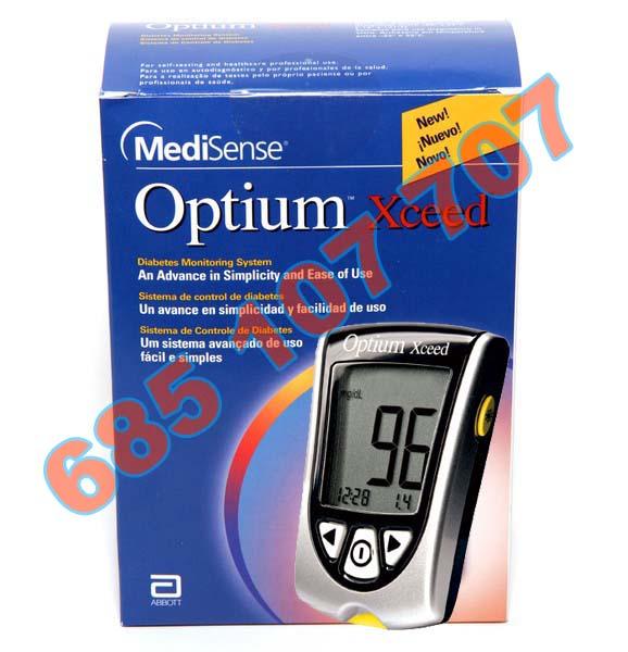 Medidor de Glucosa Optium Xceed azucar en sangre nuevo estrenar
