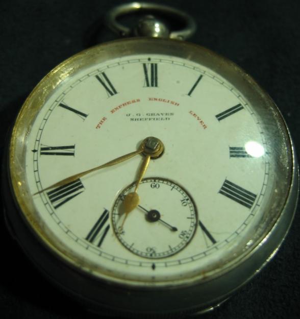 Reloj Bolsillo J. G. GRAVES - SHEFFIELD SEMI-CATALINO