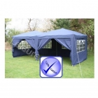 carpa pabellon pergola plegable 3x6 azul - mejor precio | unprecio.es