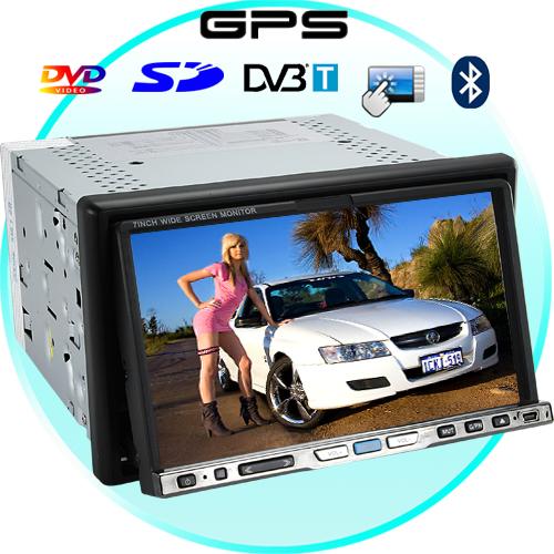 Road Master 7 pulgadas pantalla táctil Car DVD Player con GPS +