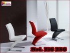 SILLA DE DISEÑO TAPIZADA MOD.ZIG ZAG - mejor precio | unprecio.es