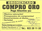 VENDER ORO EN TENERIFE - mejor precio | unprecio.es