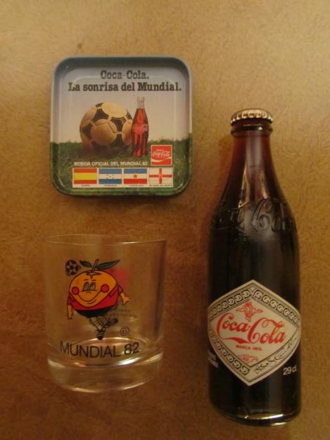 Botella CocaCola Mundial 1982