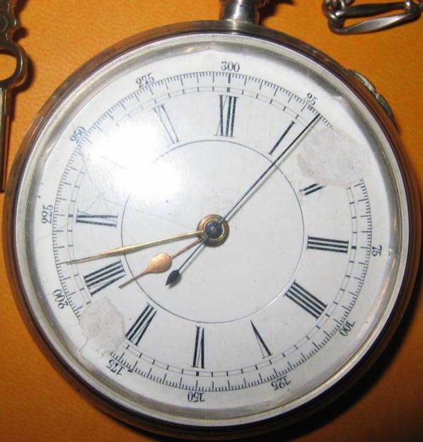 Reloj de Médico Cronómetro en Plata maciza, estraordinaria rareza, Semi - Catalino