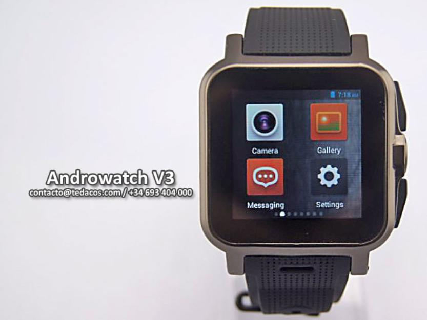 Reloj movil android wifi bluetooth gps androwatch v3