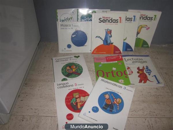 Vendo libros de texto Infantil-Primaria por 20€