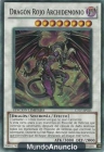 Yugioh Dragon Rojo Archidemonio - mejor precio | unprecio.es