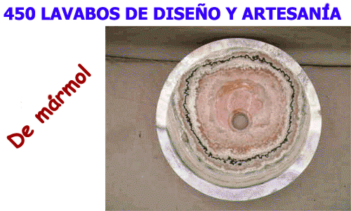 450 lavabos de diseño y artesanía.