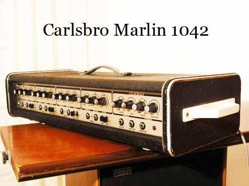 AMPLIFICADOR CARLSBRO MARLIN 1042